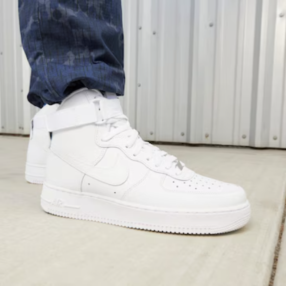 Nike Air Force 1 High '07 "Triple White"