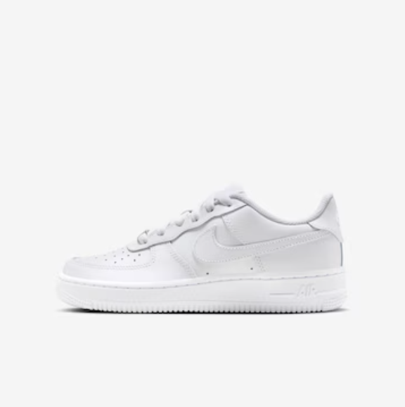 Nike Air Force 1 LE Infantil "Total White"