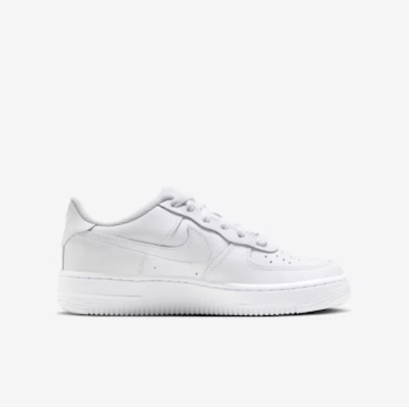 Nike Air Force 1 LE Infantil "Total White"