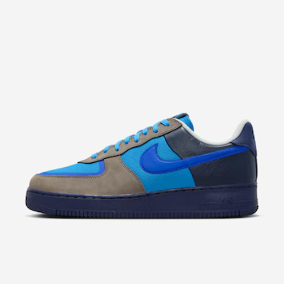 Air Force 1 Low x Stash "Soft Grey and Harbor Blue"