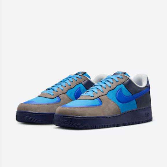 Air Force 1 Low x Stash "Soft Grey and Harbor Blue"