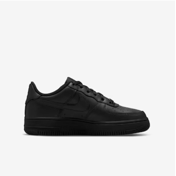 Nike Air Force 1 LE Infantil "Total Black"