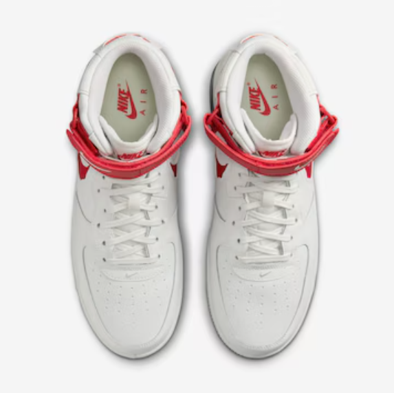 Nike Air Force 1 Mid EVO "White University Red"