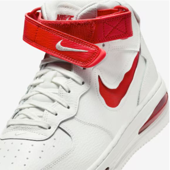 Nike Air Force 1 Mid EVO "White University Red"