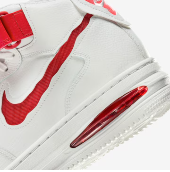 Nike Air Force 1 Mid EVO "White University Red"