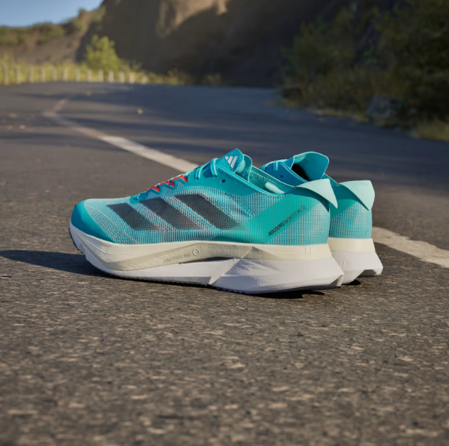 Adidas Adizero Boston 12 "Flash Aqua"