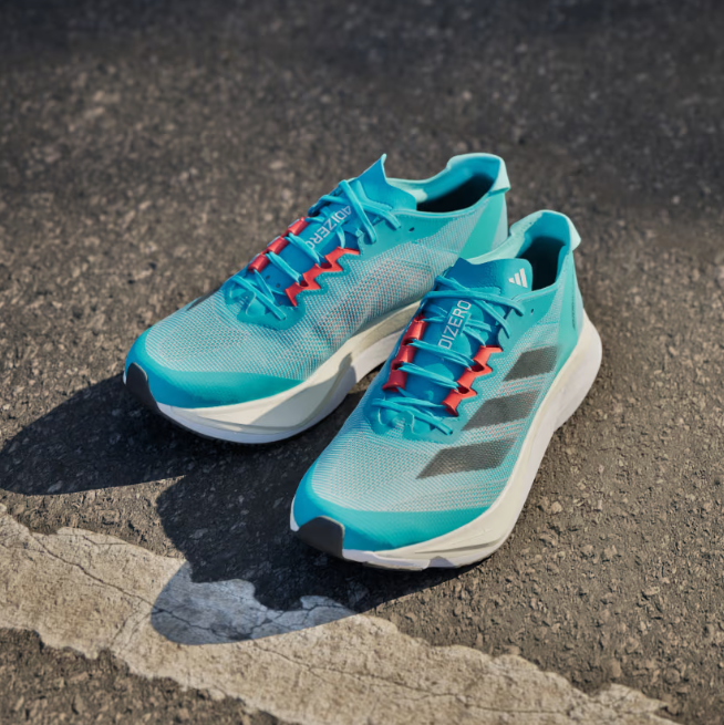 Adidas Adizero Boston 12 "Flash Aqua"