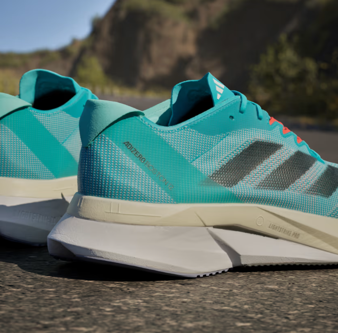 Adidas Adizero Boston 12 "Flash Aqua"